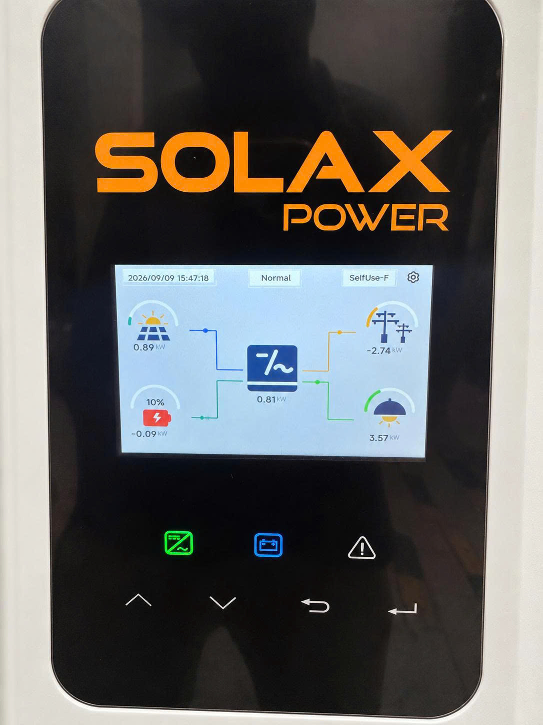 Màn hình giám sát dòng năng lượng SolaX